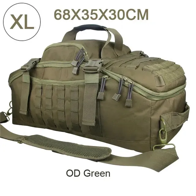 60L 80L Camping Backpacks Men Military Tactical Backpack Molle Army Hiking Travel Climbing Rucksack Sports Gym Duffel Bag