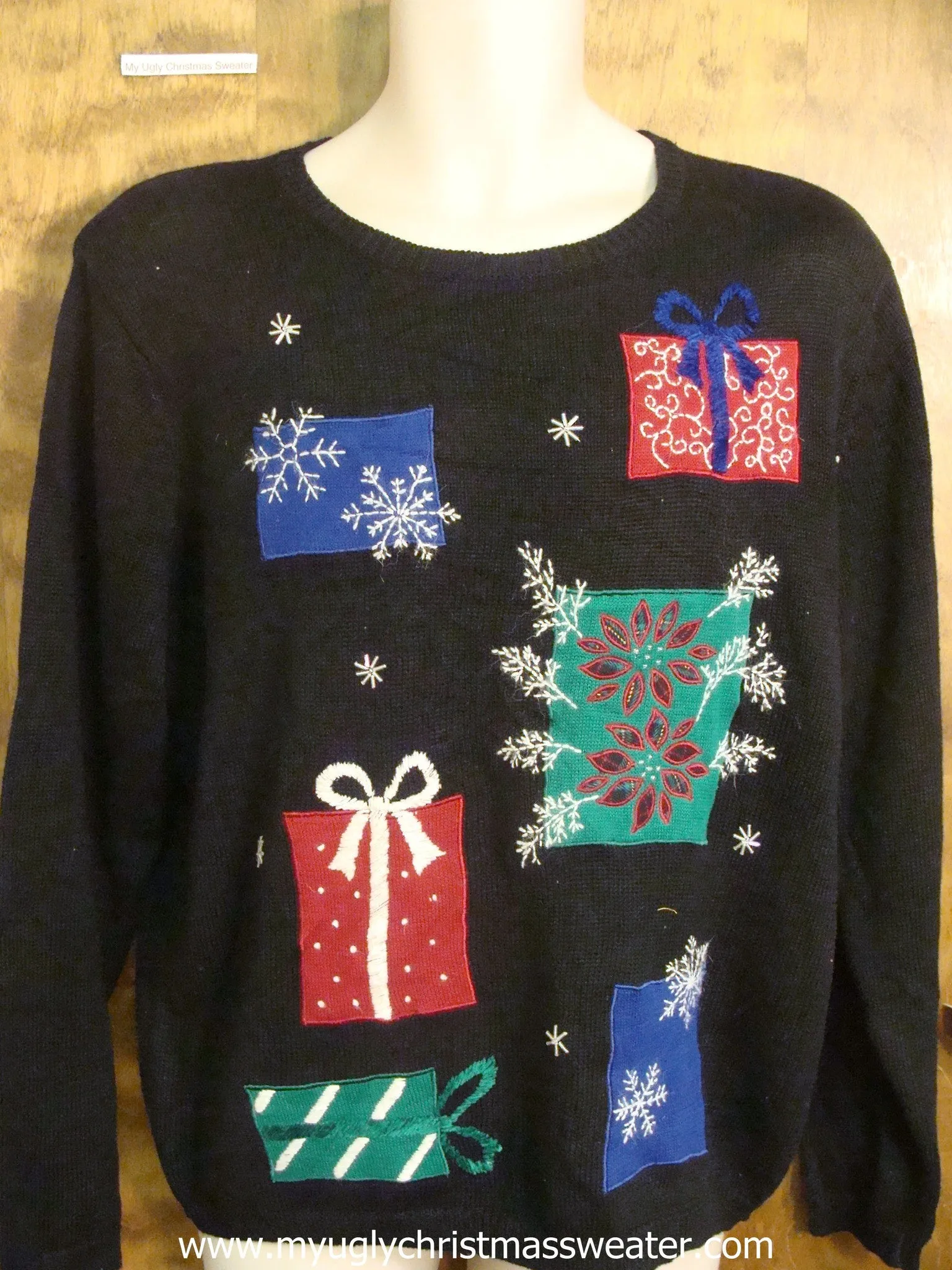 80s Presents Ugly Christmas Sweater