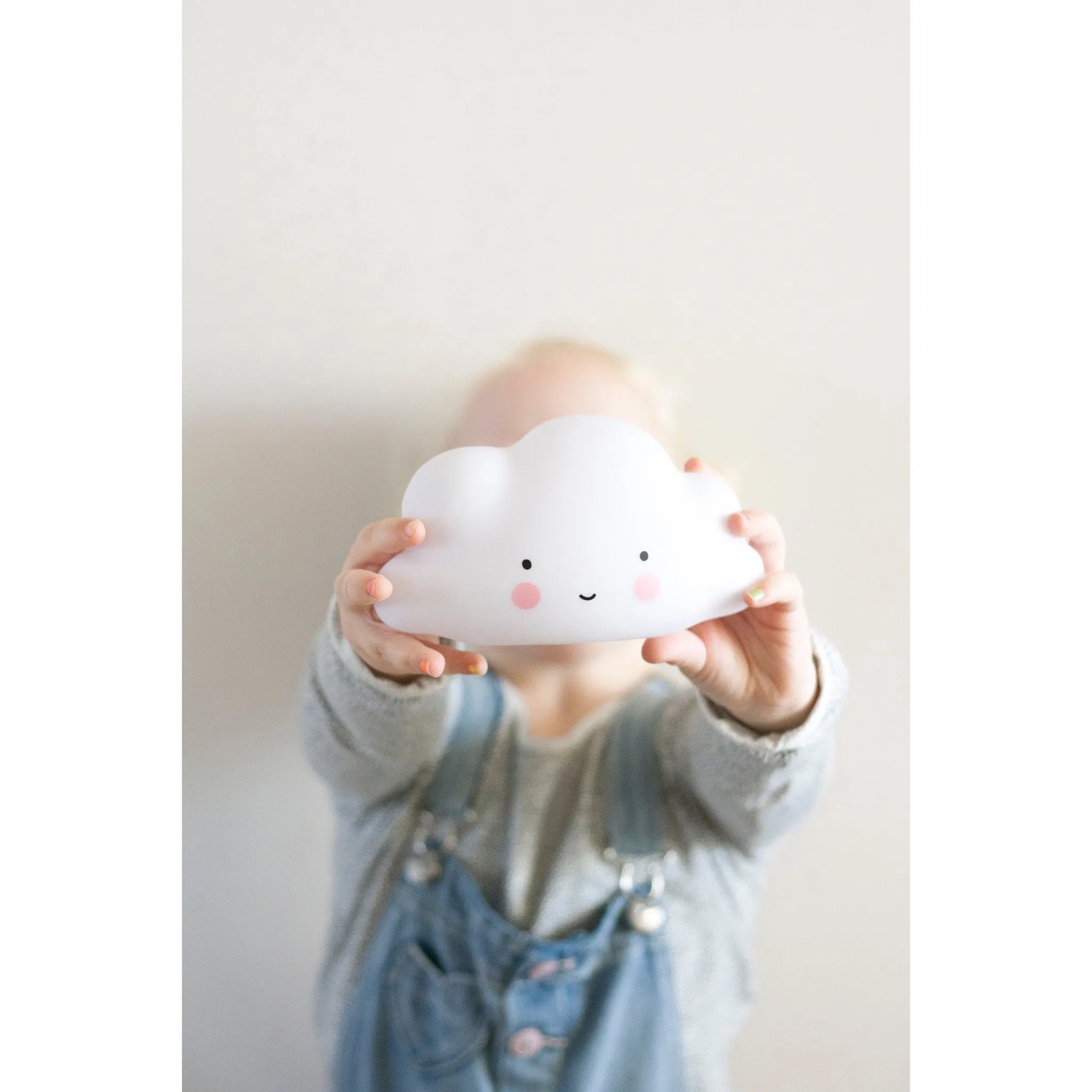 A Little Lovely Company Mini Cloud Light White