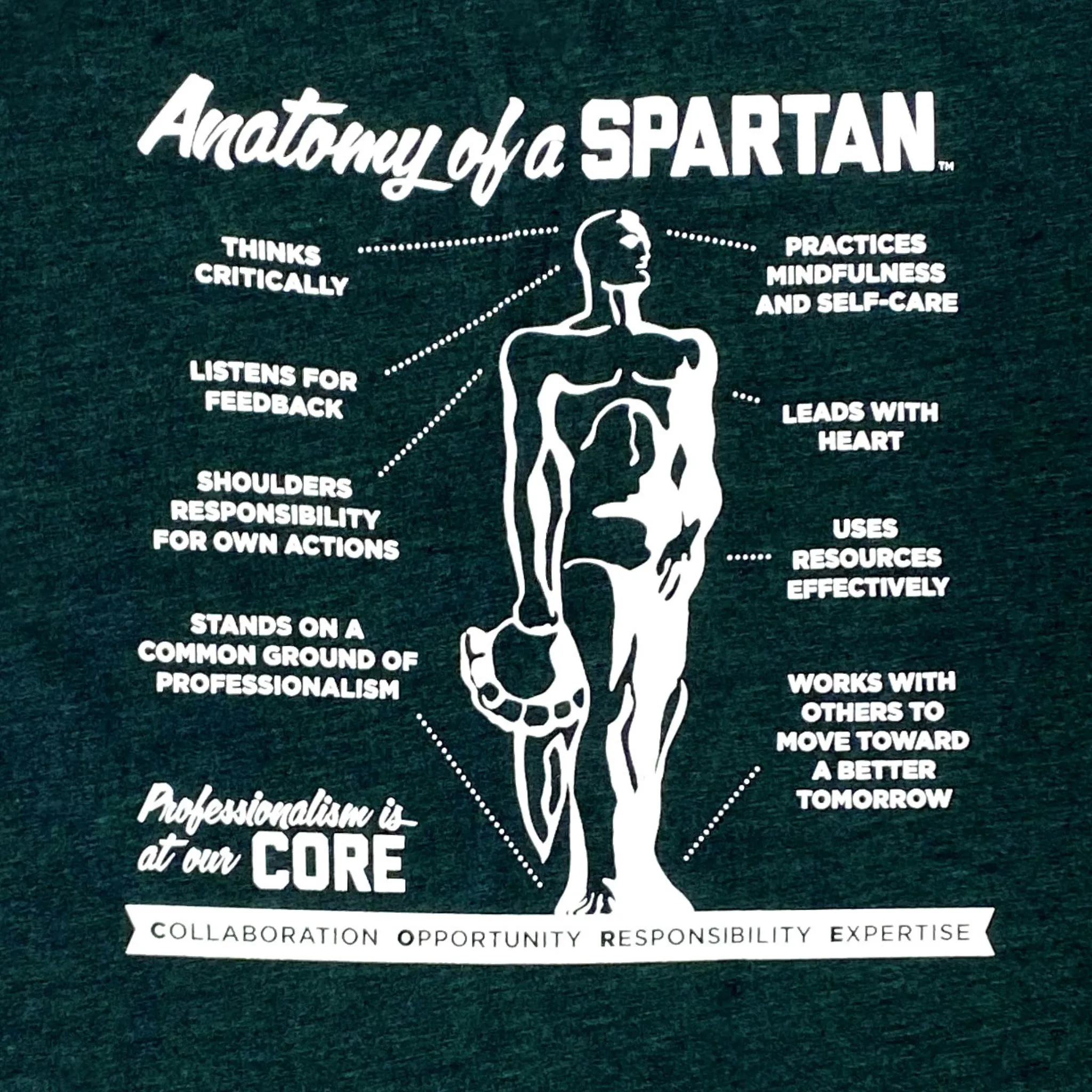 Anatomy of a Spartan Women's Short Sleeve Shirt