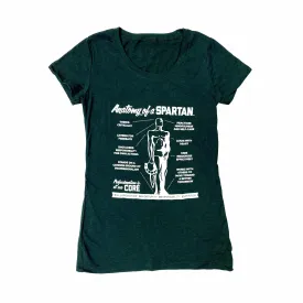 Anatomy of a Spartan Women's Short Sleeve Shirt