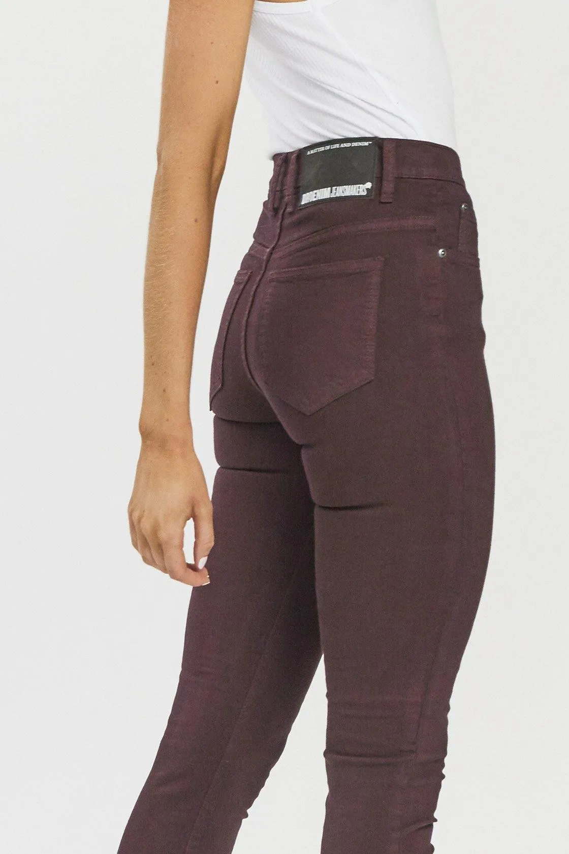 Arlene Jeans - Deep Plum - Final Sale