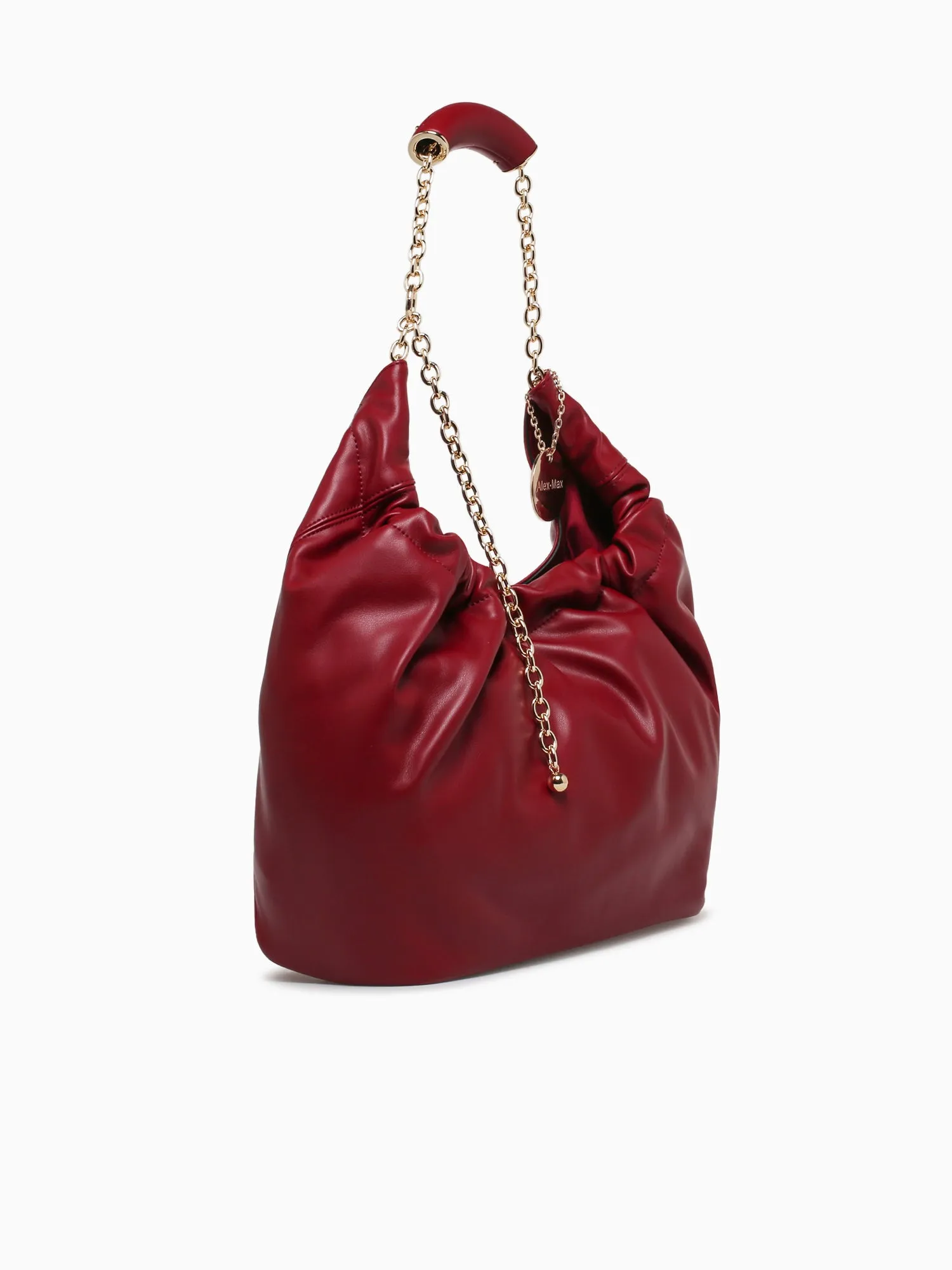 Audrey Shoulder Bag Burgundy