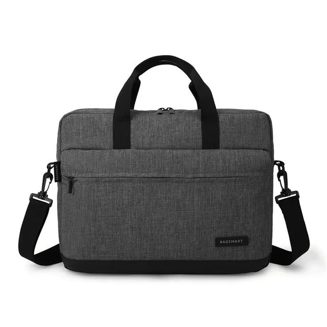 BAGSMART New 15.6 Inch Laptop Nylon Briefcase Men's Office Bags