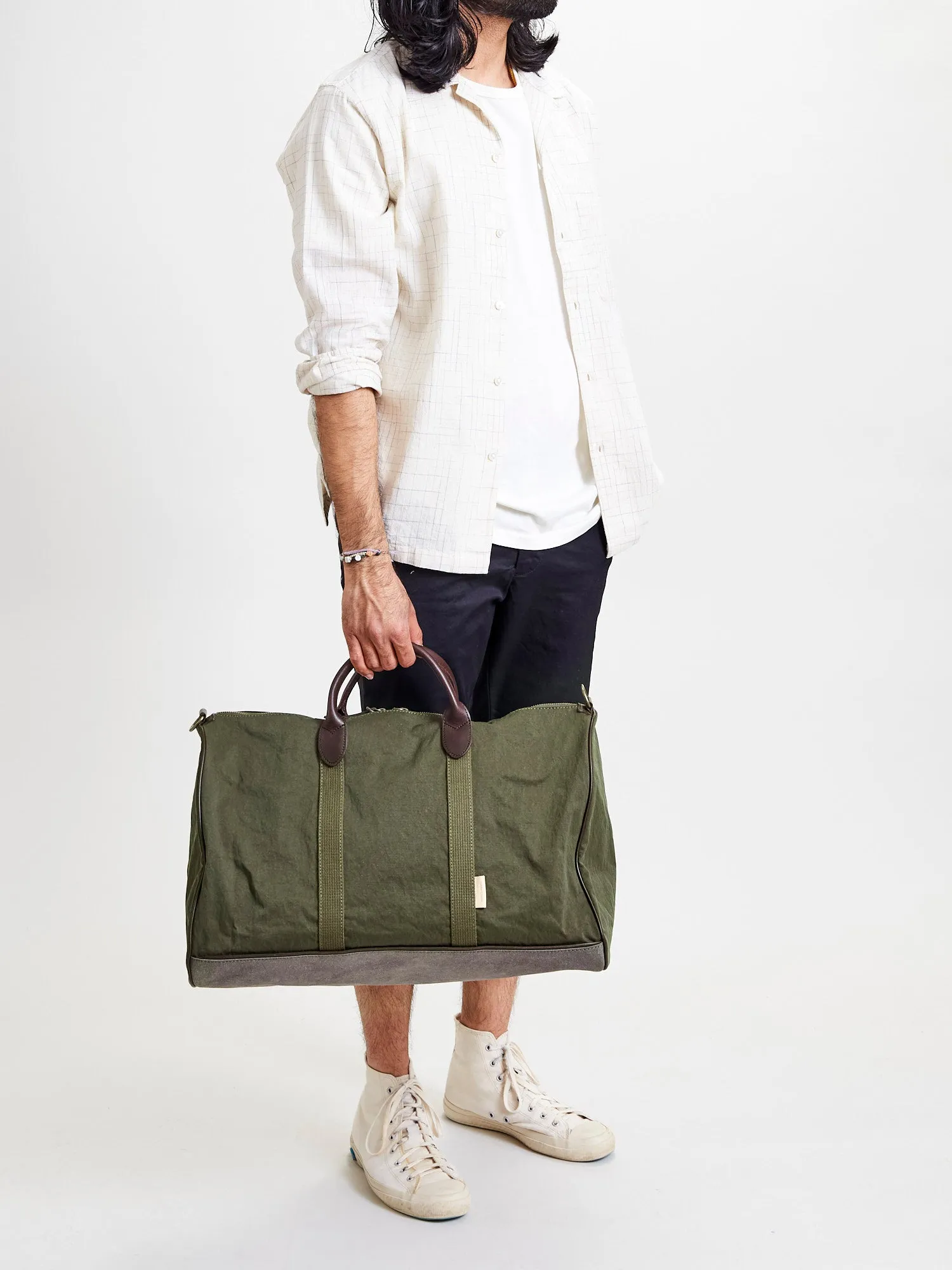 Boston Bag in Khaki Green