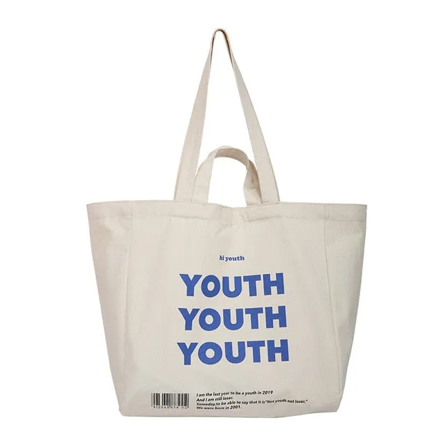 Canvas tote bag