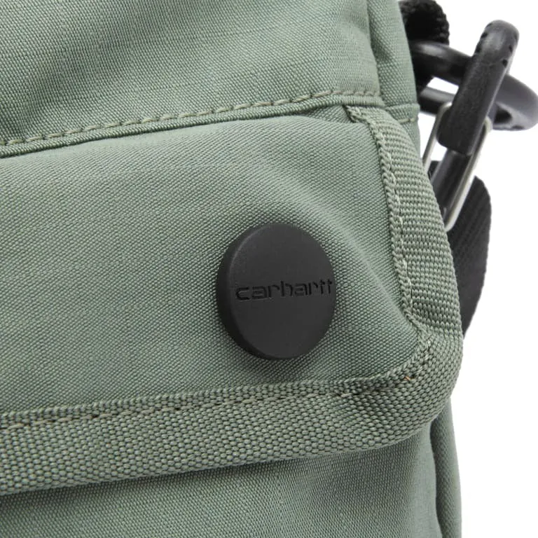 Carhartt WIP Haste Shoulder Bag, Black/Teal