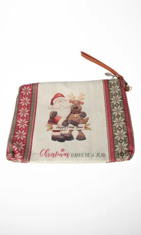 Christmas Women Clutch (Santa & Deer)