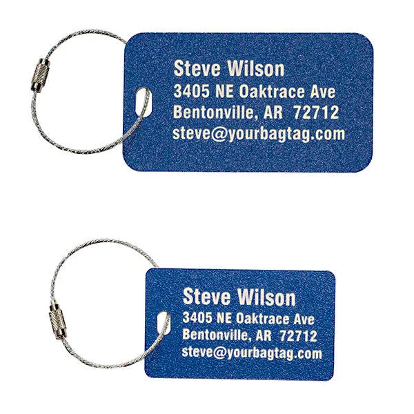 Combo Set of Personalized Luggage Tags