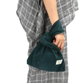 Corduroy Wrist Shopping Bag  | Cute tot bag