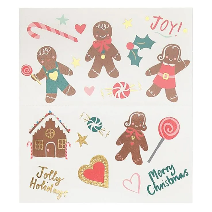 Cute Christmas Temporary Tattoos