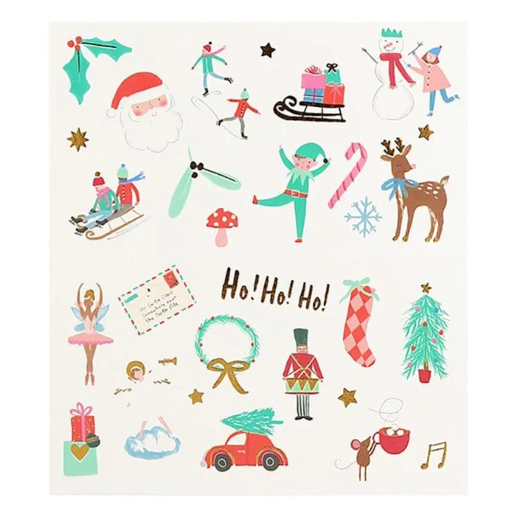 Cute Christmas Temporary Tattoos