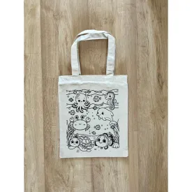 DIY Colouring Underwater World Tote Bag (3-6 Years)