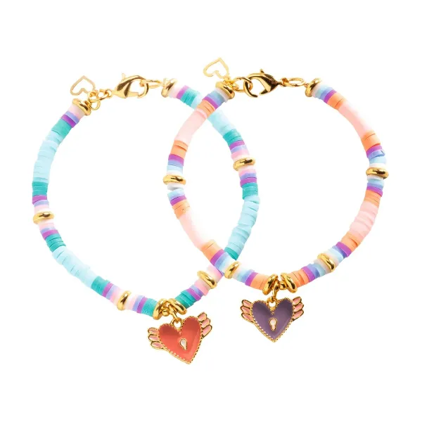 Djeco Bead Kit-Heart Heishi