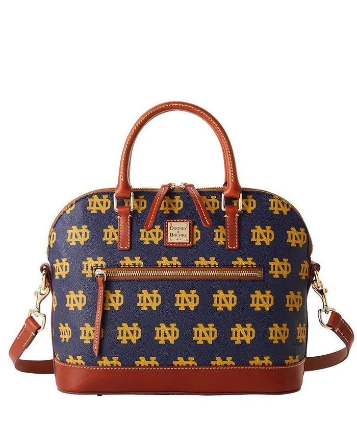 Dooney Bourke Notre Dame Fighting Irish Dooney & Bourke Signature Zip Wallet, Blue