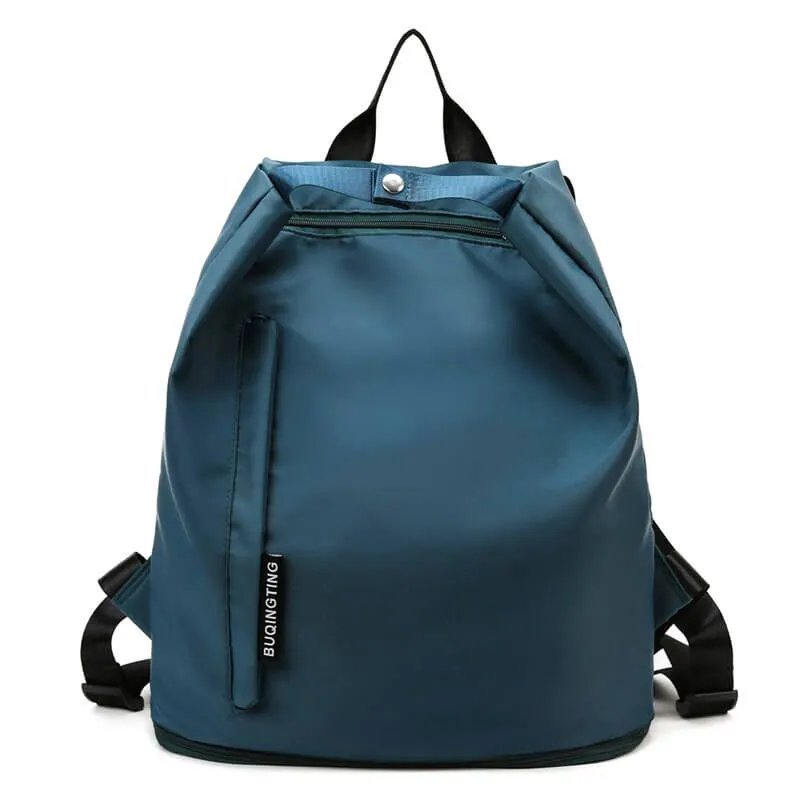 Fashion Double Layer Drawstring Waterproof Backpack - SF0816