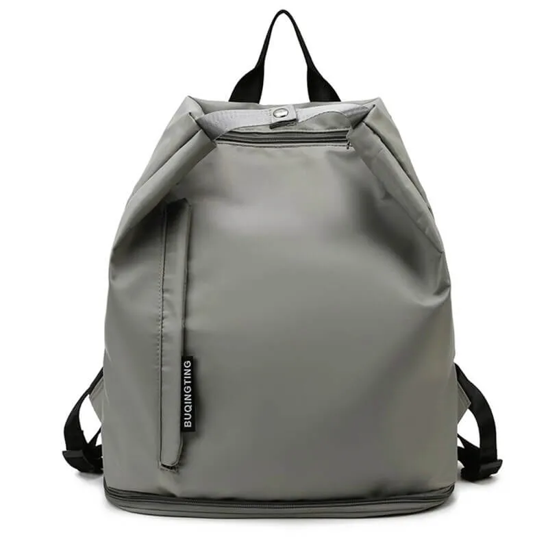 Fashion Double Layer Drawstring Waterproof Backpack - SF0816