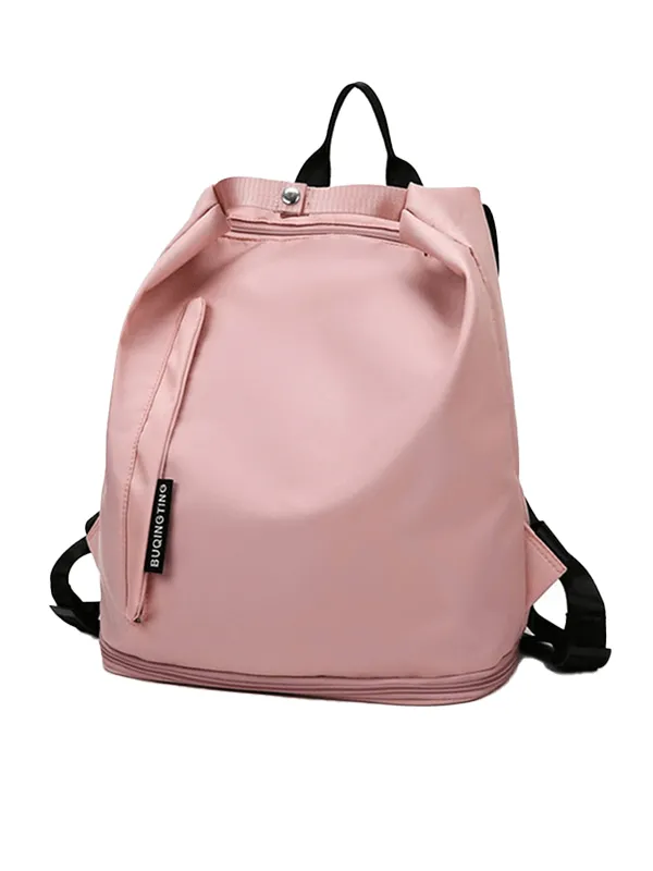 Fashion Double Layer Drawstring Waterproof Backpack - SF0816