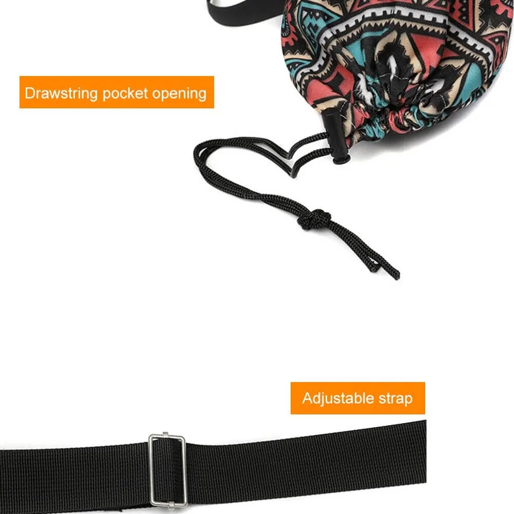 Fashion Floral Printed Yoga Mat Bag with Adjustable Strap - SF0518