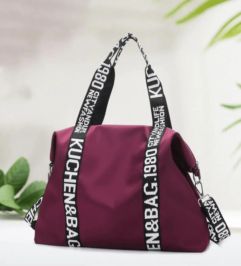 Fashion Large Lightweight Yoga Handbag / Women's Gym Bag - SF0160