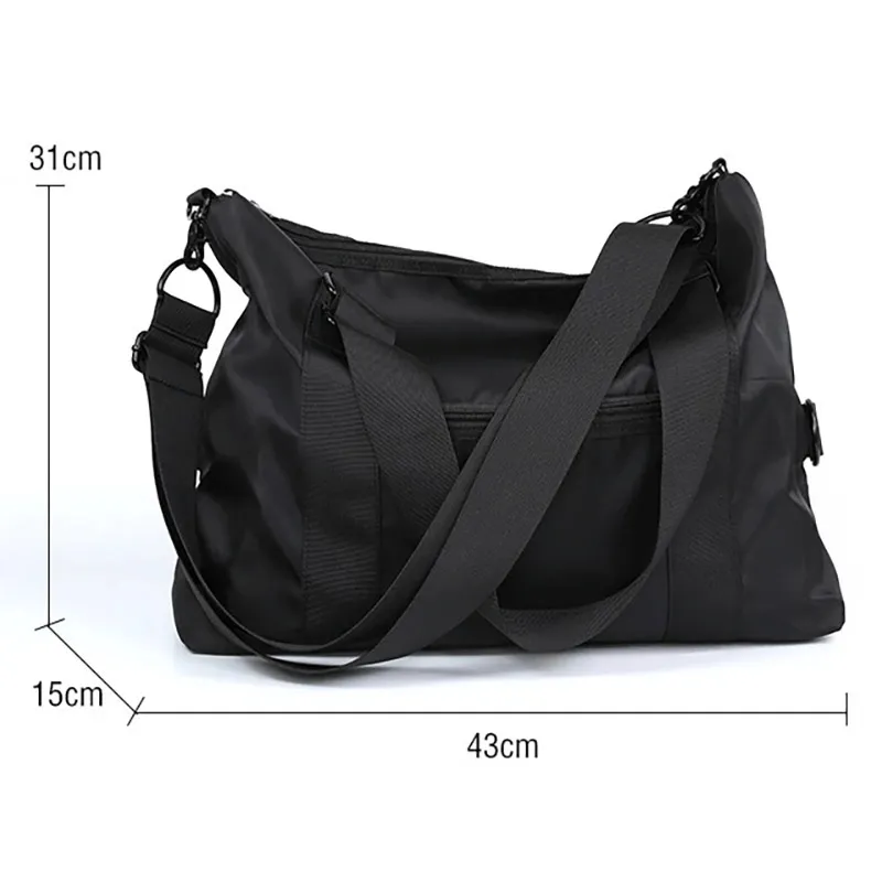 Fashion Nylon Crossbody Shoulder Travel Bag - SF1959