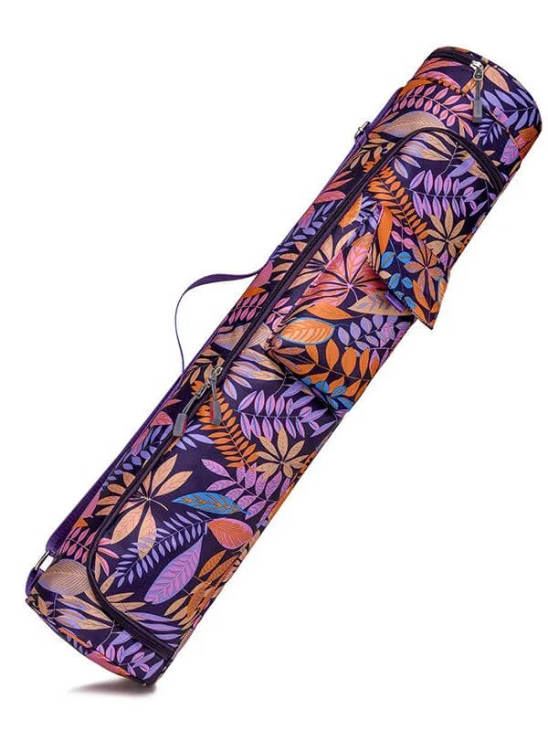 Female Printed Yoga Bag / Sports Mat Bag Pilates with Zipper - SF0516