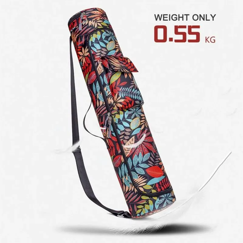 Female Printed Yoga Bag / Sports Mat Bag Pilates with Zipper - SF0516