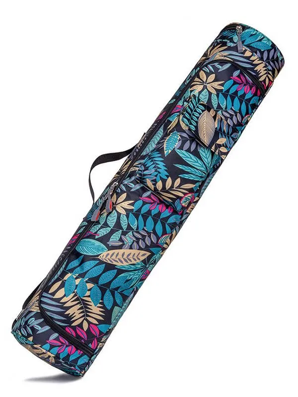 Female Printed Yoga Bag / Sports Mat Bag Pilates with Zipper - SF0516