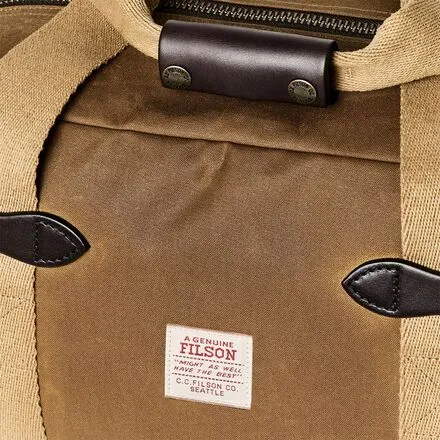 Filson Small Tin Duffel Bag, DarkTan