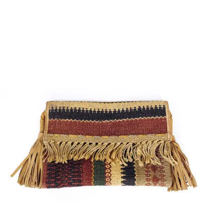 Fringe Jute Bag