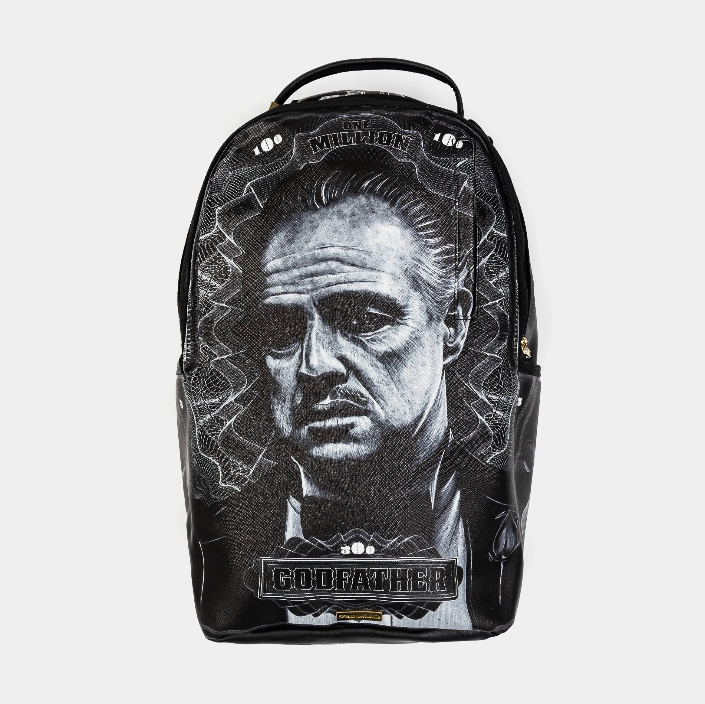 Godfather Money Mens Backpack (Black/Grey)