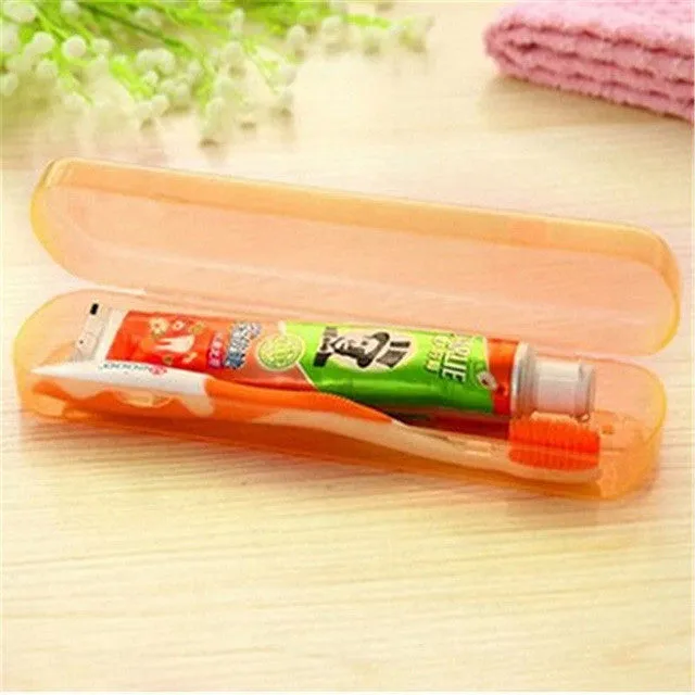 Good Useful Travel Portable Toothbrush Toothpaste Storage Box Cover Protect Case