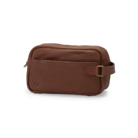 GORM veg, toiletry bag, marron