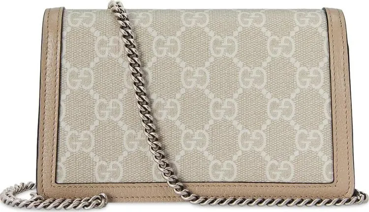 Gucci Dionysus GG Super Mini Bag Beige/White, beige