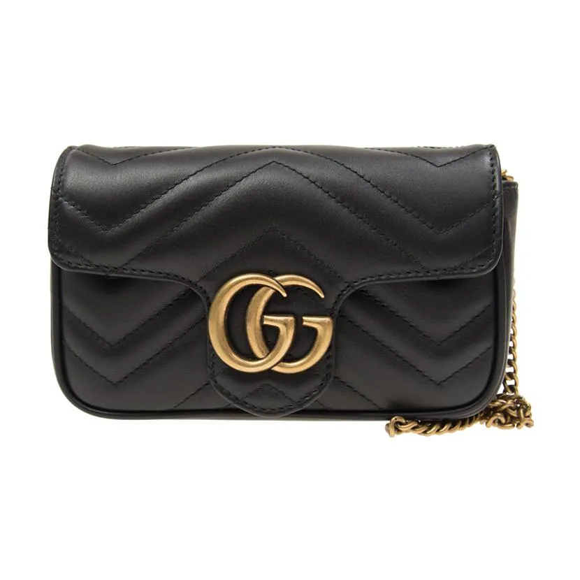 Gucci GG Marmont Matelasse mini bag, black