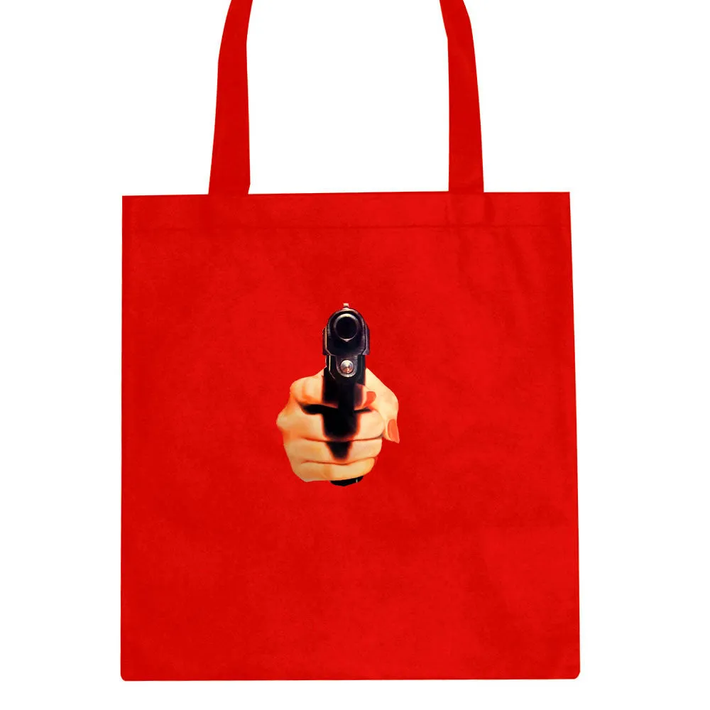 Hand Gun Women Girls Sexy Tote Bag