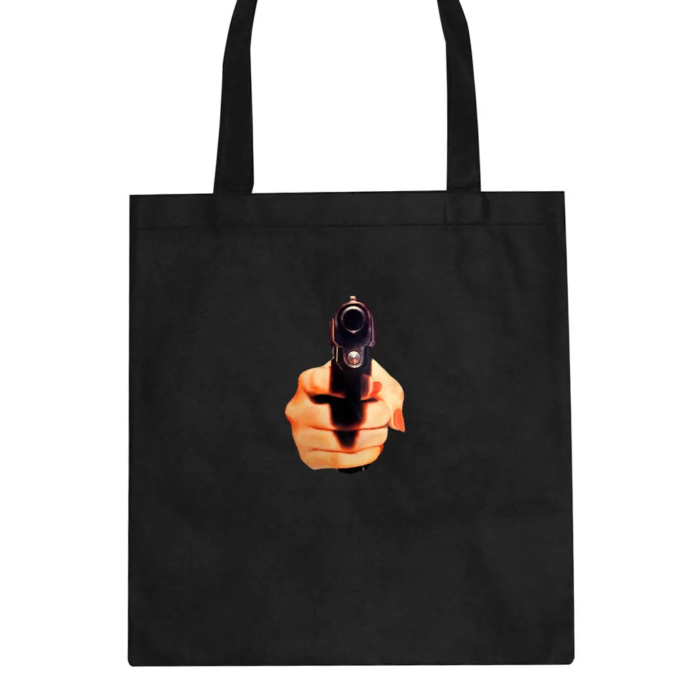 Hand Gun Women Girls Sexy Tote Bag