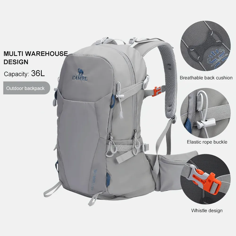 Hiking Backpack with Waist Pouch and Large Capacity - SF2299