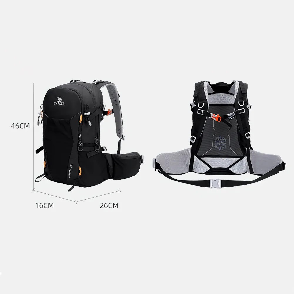 Hiking Backpack with Waist Pouch and Large Capacity - SF2299