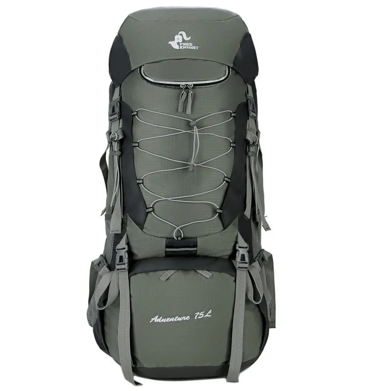 Hiking Large Capacity Water Resistant Backpack With Rain Cover - SF0296