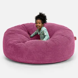 Huge Family Sized Kids Bean Bag 3-14 yr - Pom Pom Pink