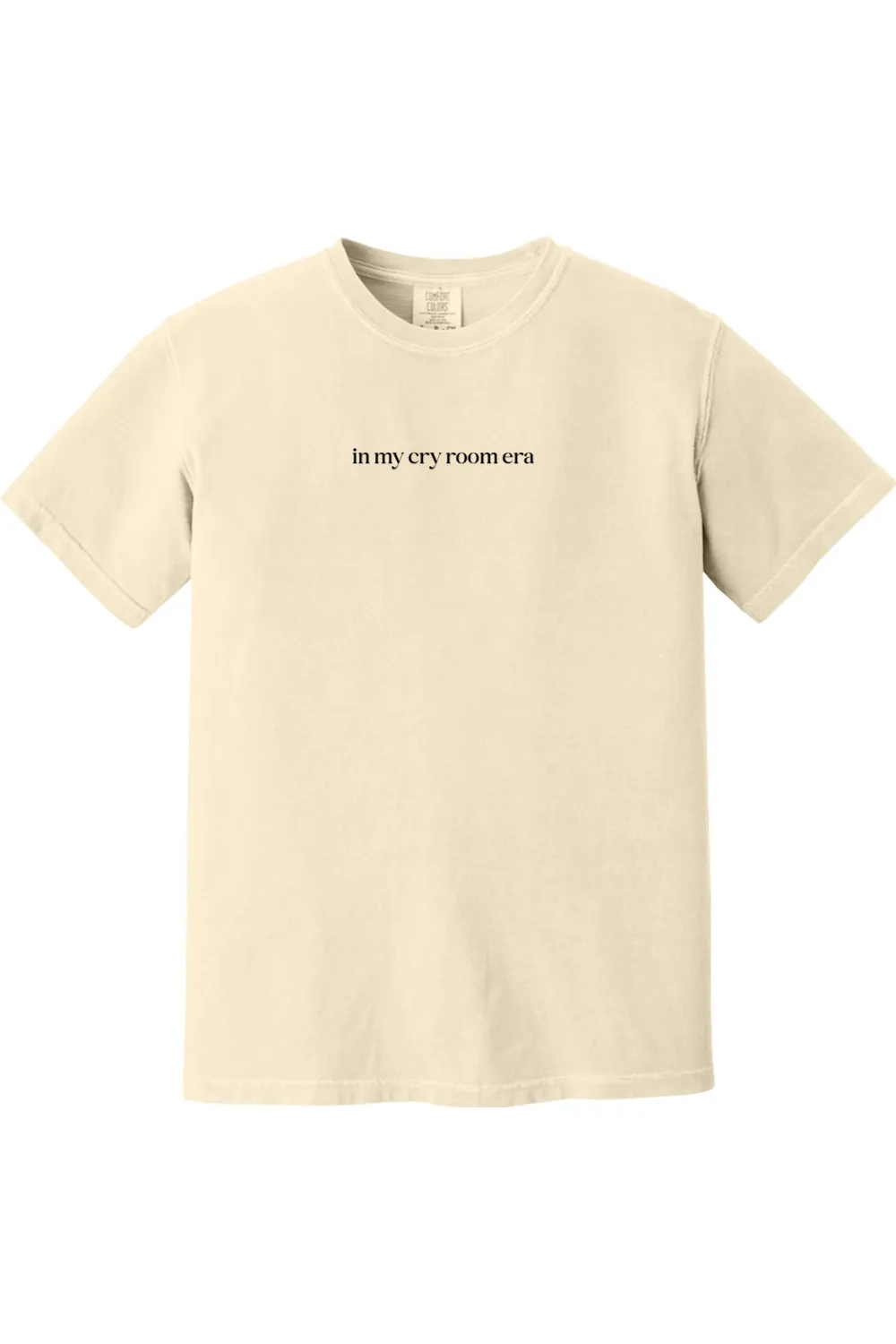 In My Cry Room Era Adult T-shirt - Comfort Colors