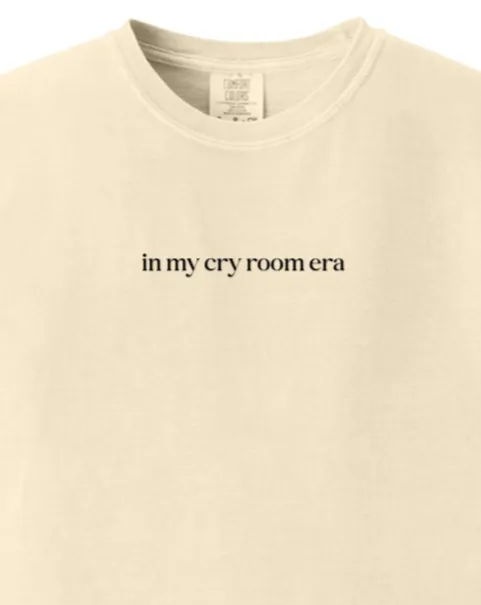 In My Cry Room Era Adult T-shirt - Comfort Colors