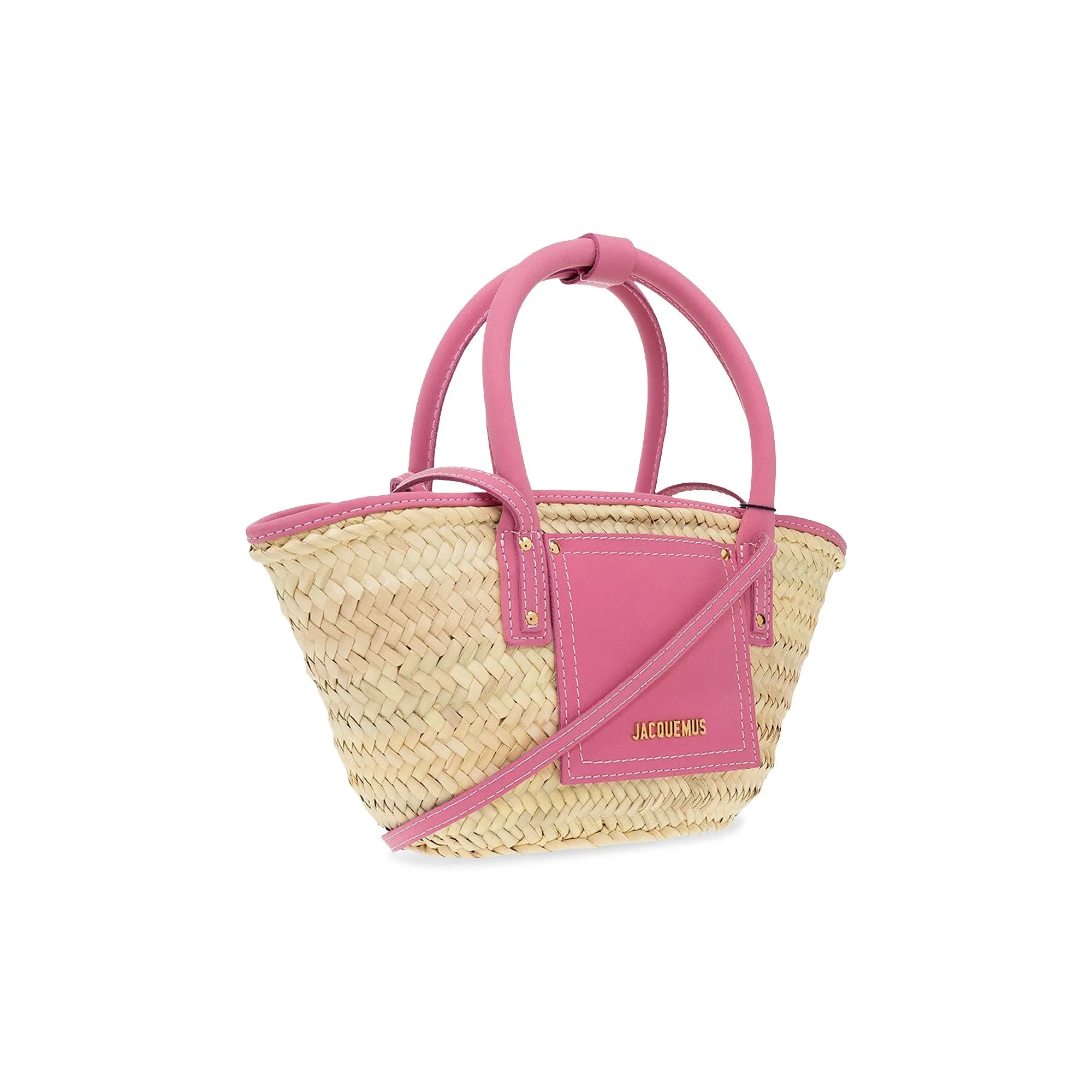 Jacquemus Le Petit Panier Soli Dark Pink