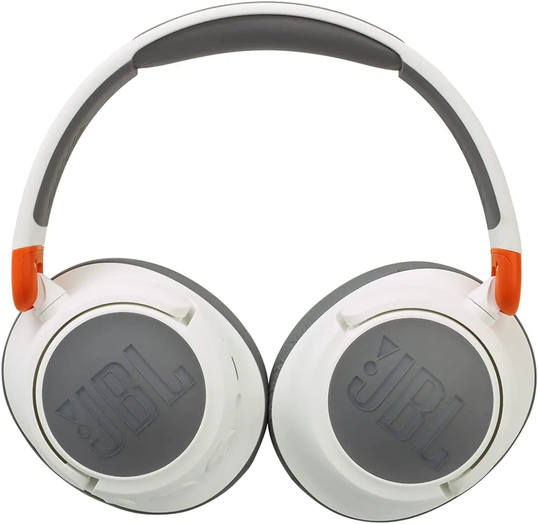 JBL JR460NC Wireless Over-Ear Noise Canceling Kids Headphones (White)