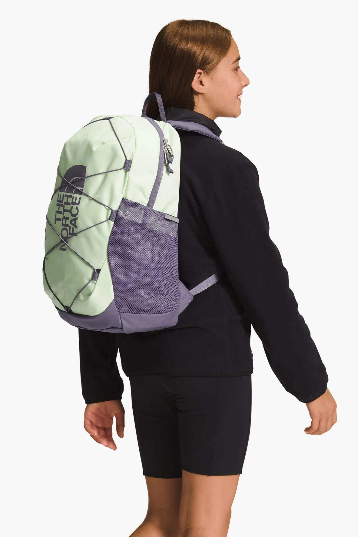 Kids Backpack North Face Court Jester Lime Cream