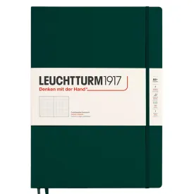 LEUCHTTURM1917 Hardcover Notebook Master Slim Forest Green