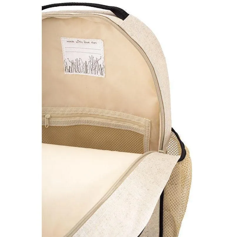 Linen/Cotton Toddler Backpack