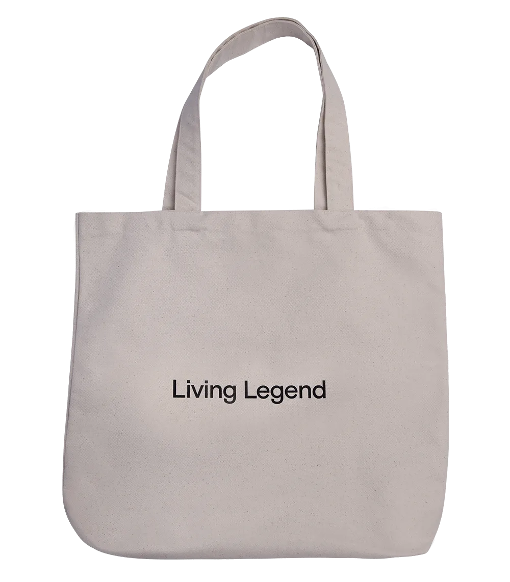 Living Legend Canvas Tote Bag