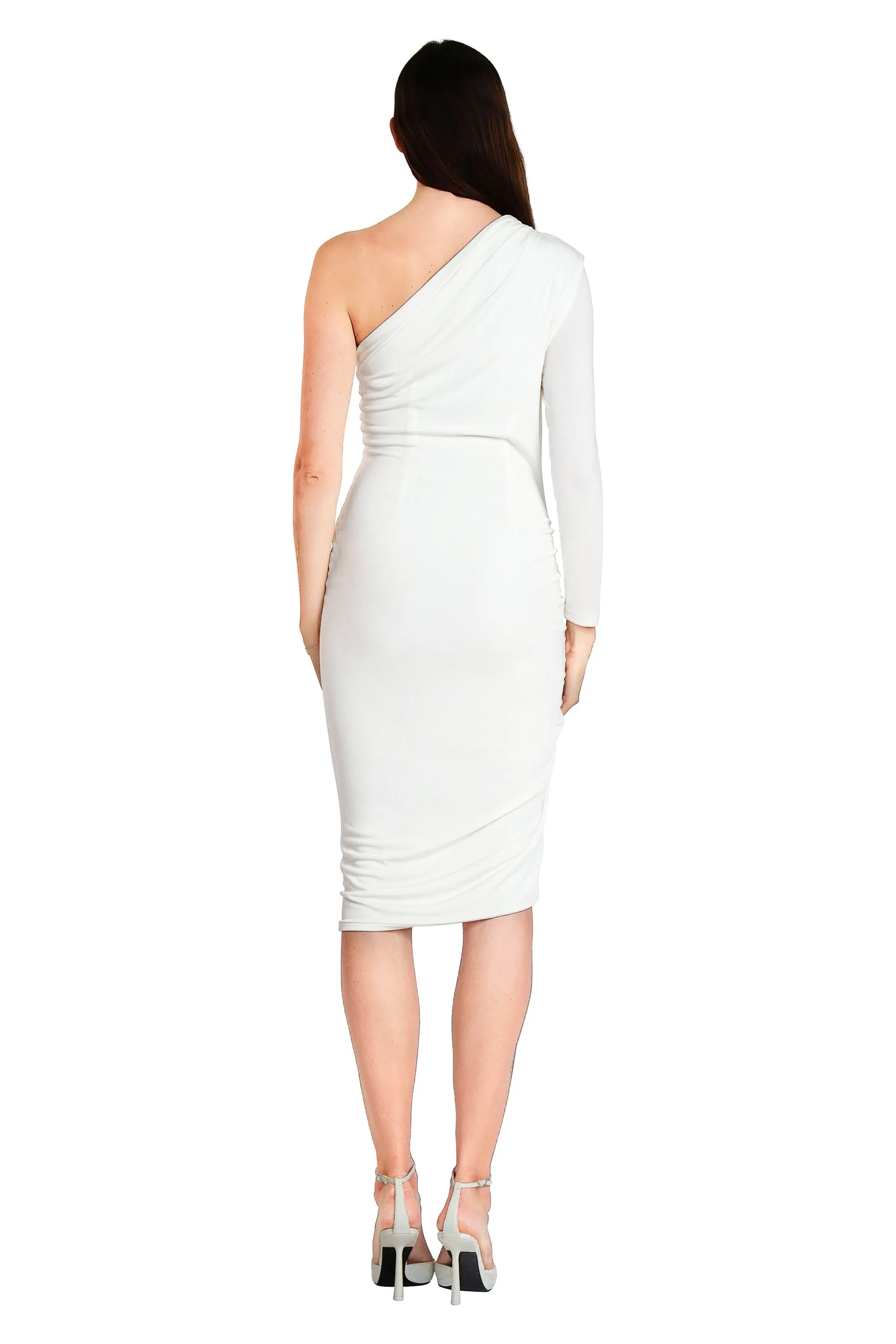 Lura One-Shoulder Jersey Dress